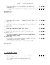 Community Capability Assessment - Phase 2 Questionnaire - Fire Department - Oregon, Page 8