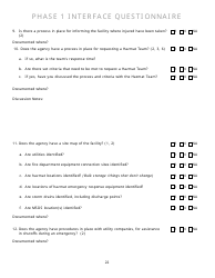 Community Capability Assessment - Phase 1 Questionnaire - Oregon, Page 22