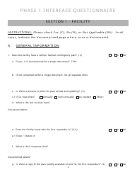 Community Capability Assessment - Phase 1 Questionnaire - Oregon, Page 2