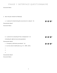 Community Capability Assessment - Phase 1 Questionnaire - Oregon, Page 4