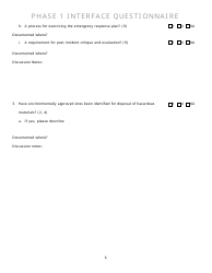 Community Capability Assessment - Phase 1 Questionnaire - Oregon, Page 6