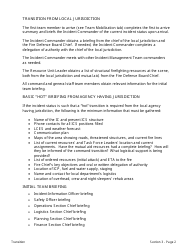 Section 3 First to Arrive Summary - Oregon, Page 2