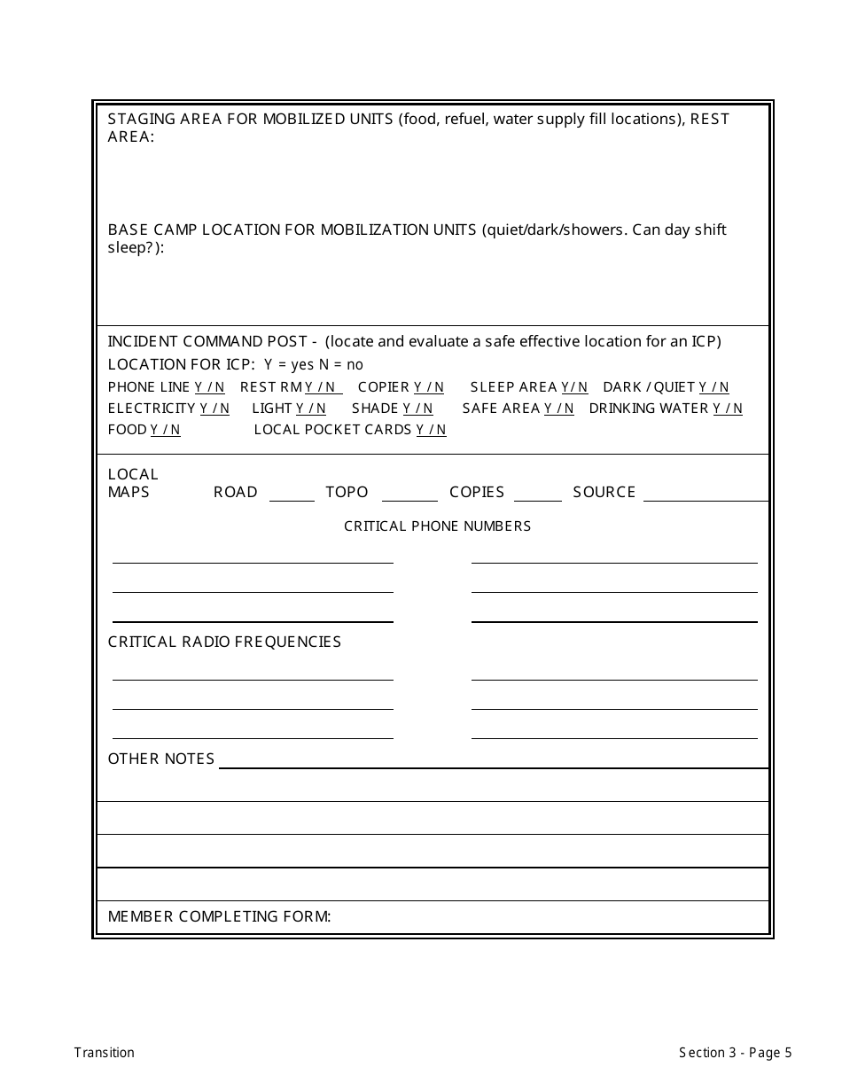 Section 3 First to Arrive Summary - Oregon, Page 5