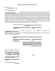 Entertainment Wrestling Promoter License Application - Oregon, Page 8