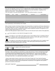 Promoter License Renewal - Oregon, Page 2