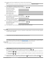 CAP Form D305 Construction Manager (Cm)/Design-Builder (Db) Registration - Oklahoma, Page 2