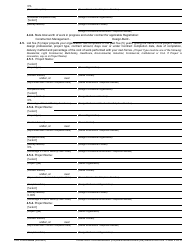 CAP Form D305 Construction Manager (Cm)/Design-Builder (Db) Registration - Oklahoma, Page 4