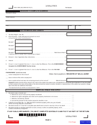 Form REV-1500 Inheritance Tax Return Resident Decedent - Pennsylvania, Page 3