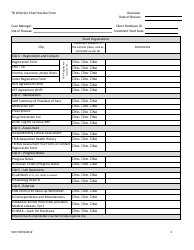 Tb Infection Chart Review Form - Virginia