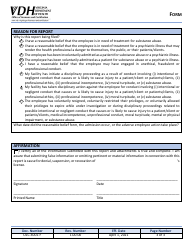 Form OLC-3001-F Mandatory Report of Home Care Organization, Home Health Agency, and Hospice Employees - Virginia, Page 3