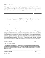 Combined Discharge Application - Virginia, Page 4