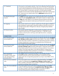 Instructions for DOH Form 331-621 Water Facilities Inventory (Wfi) - Washington, Page 6
