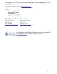 Instructions for DOH Form 331-496, 331-497 - Washington, Page 8