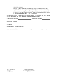 Form CrRLJ09.0100 Petition and Declaration for Order Vacating Conviction - Washington, Page 5