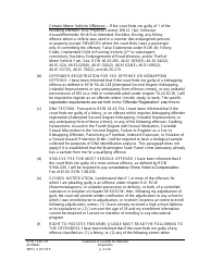 Form WPF JU07.1310 Statement of Juvenile for Deferred Disposition (Stjdd) - Washington, Page 4