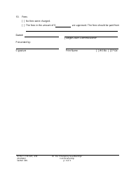 Form GDN E305 Order Regarding Emergency Guardianship/Conservatorship (Close or Extend) - Washington, Page 3