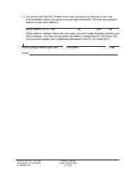 Form FL Modify501 Petition to Modify Child Support Order - Washington, Page 9