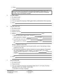 Form FL Modify624 Temporary Family Law Order - Washington, Page 3