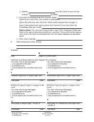 Form FL Modify624 Temporary Family Law Order - Washington, Page 4