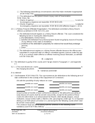 Form WPF CR84.0400 PO Felony Judgment and Sentence - Persistent Offender - Washington, Page 5