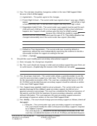Form FL Modify510 Final Order and Findings on Petition to Modify Child Support Order - Washington, Page 5