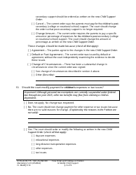 Form FL Modify510 Final Order and Findings on Petition to Modify Child Support Order - Washington, Page 6