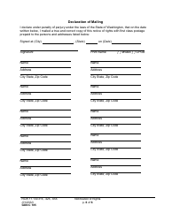 Form GDN C105 Notification of Rights - Washington, Page 6