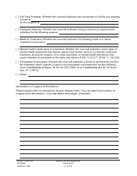 Form GDN ALL034 Motion and Declaration for Instructions - Washington, Page 2