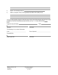 Form GDN R207 Notice of Substantial Change in Circumstances - Washington, Page 2