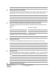 Form GDN R204 Guardian/Conservator&#039;s Report - Washington, Page 7