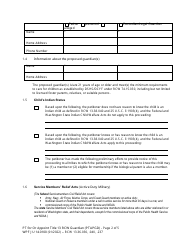 Form WPF JU14.0100 Petition for Order Appointing Title 13 Rcw Guardian (Pt) - Washington, Page 2