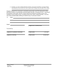 Form GDN T706 Provisional Order Granting/Denying Transfer of Guardianship/Conservatorship to Washington - Washington, Page 3