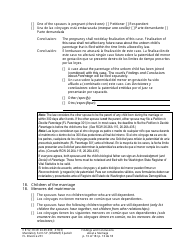 Form FL Divorce231 Findings and Conclusions About a Marriage - Washington (English/Spanish), Page 13