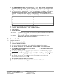Form FL Divorce231 Findings and Conclusions About a Marriage - Washington (English/Spanish), Page 8