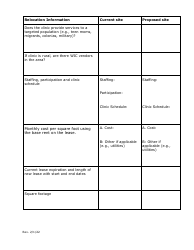 Relocating a Wic Site Justification - Texas, Page 2