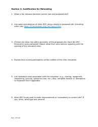 Relocating a Wic Site Justification - Texas, Page 3