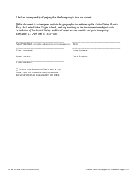 Consent Answer to Complaint for Annulment of Marriage - Washington, D.C., Page 3