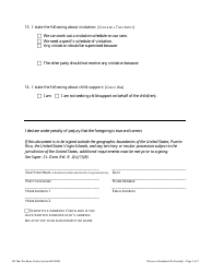 Attachment B Required Information for Custody - Washington, D.C., Page 5