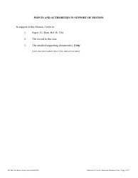 Motion for Use in a Domestic Relations Case - Washington, D.C., Page 3