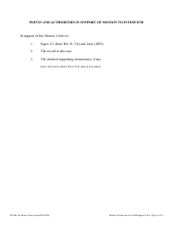 Motion to Intervene in a Child Support Case - Washington, D.C., Page 6