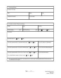 Initial/Renewal Title V Permit Application - General Forms - West Virginia, Page 2