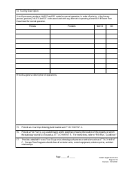 Initial/Renewal Title V Permit Application - General Forms - West Virginia, Page 4