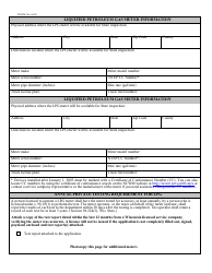 Form TR-WM-79B Liquefied Petroleum Gas (Lpg) Meter Operator License Application - Wisconsin, Page 4