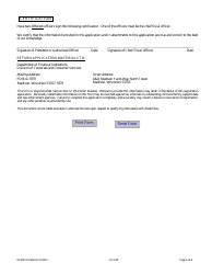 Form DFI/DCCS/296 Charitable Organization Application - Wisconsin, Page 6