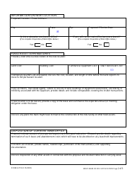 Form DFI/BKG/718 Move Main Office Application - Wisconsin, Page 2
