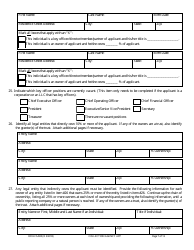 Form DFI/LFS/400 Collection Agency License Application - Wisconsin, Page 11