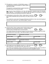 Form DFI/LFS/400 Collection Agency License Application - Wisconsin, Page 8