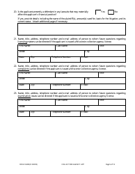 Form DFI/LFS/400 Collection Agency License Application - Wisconsin, Page 9