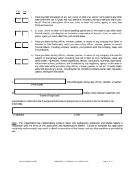 Form DFI/LFS/500 Community Currency Exchange License Application - Wisconsin, Page 15