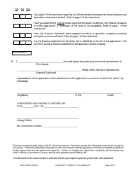 Form DFI/LFS/500 Community Currency Exchange License Application - Wisconsin, Page 17